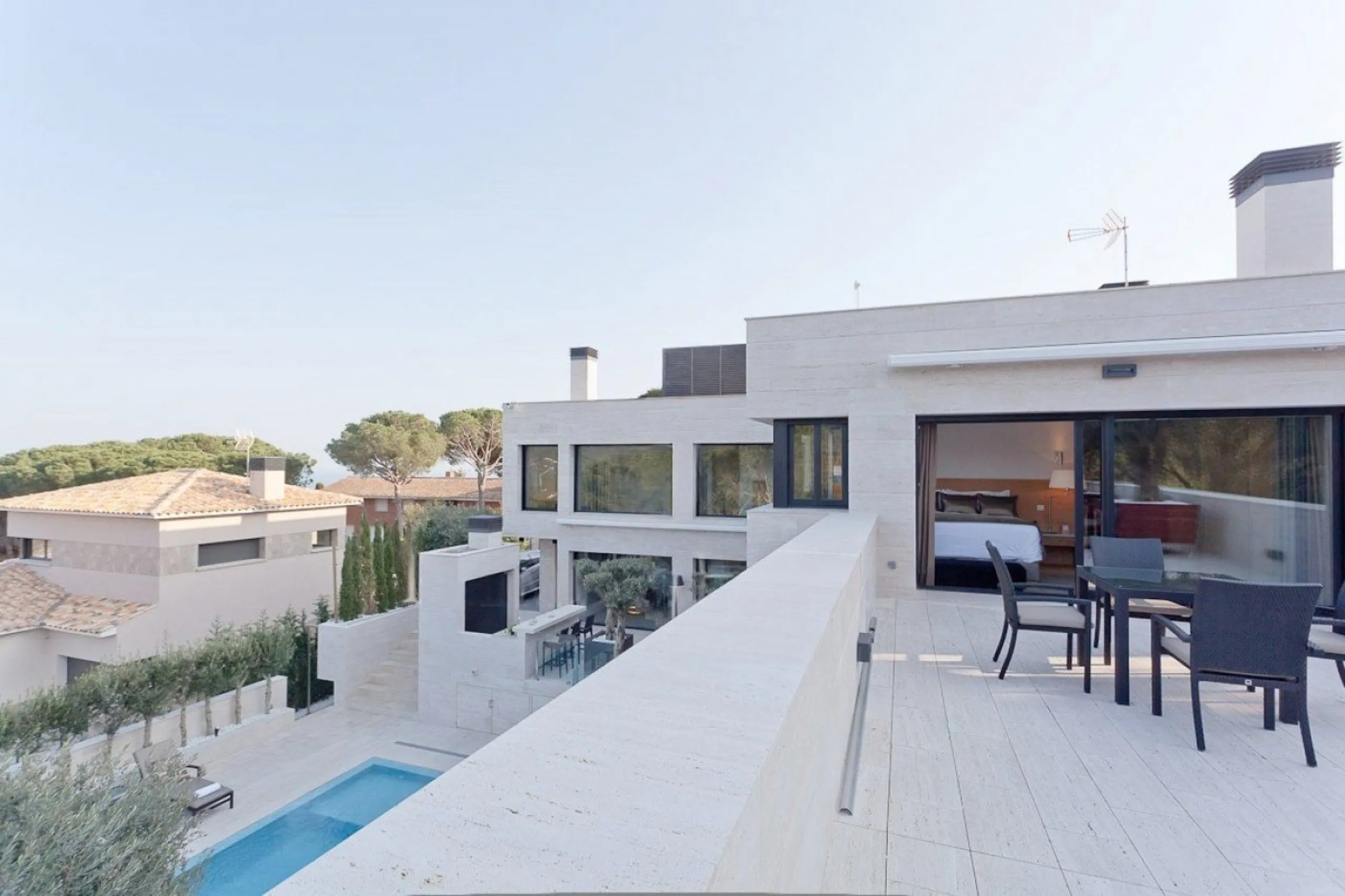 Contemporary Design Villa with Sea Views in Sant Andreu de Llavaneres, Barcelona