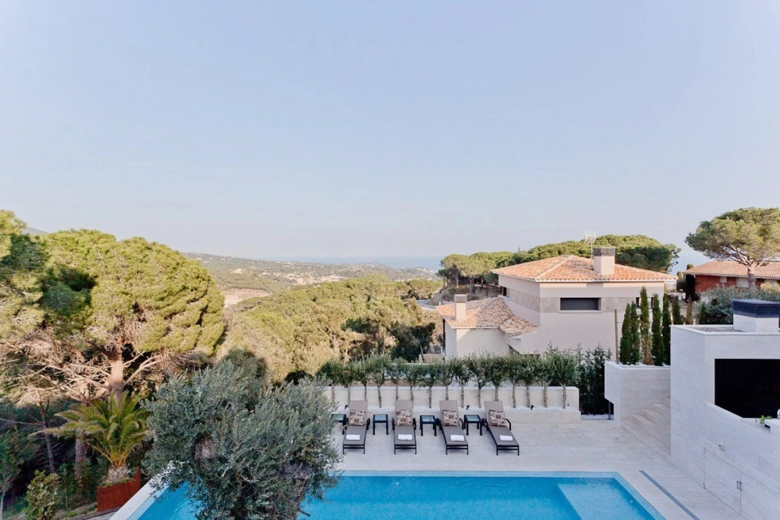 Contemporary Design Villa with Sea Views in Sant Andreu de Llavaneres, Barcelona