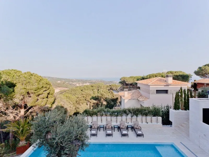 Contemporary Design Villa with Sea Views in Sant Andreu de Llavaneres, Barcelona