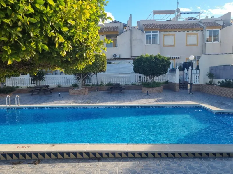 Charming Bungalow in Torrevieja with Community Pool and All Exterior
