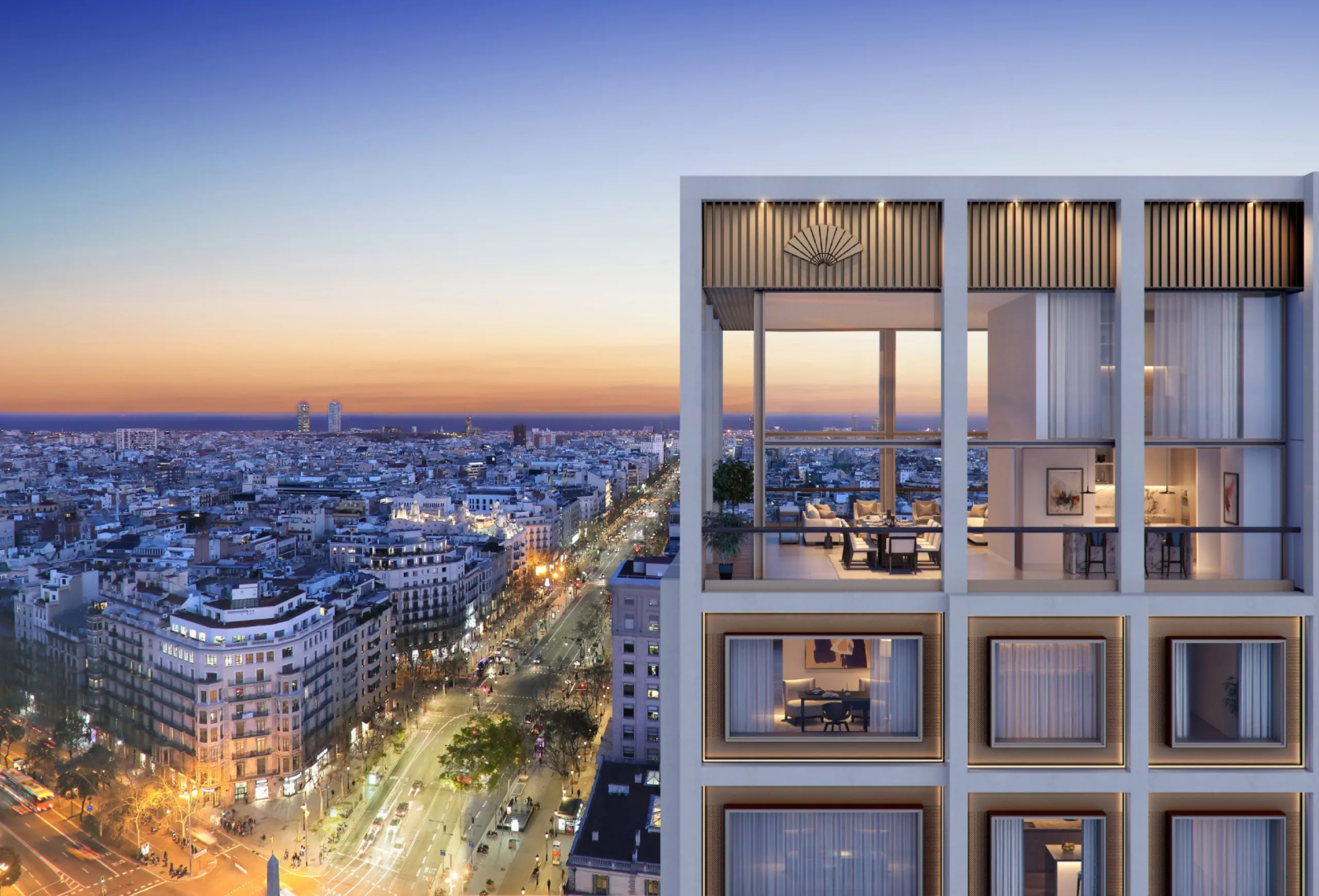 Luxury Newly Built Apartments on Passeig de Gracia, Barcelona