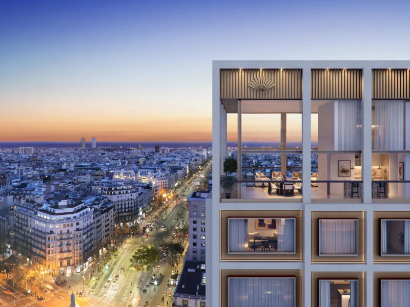 Luxury Newly Built Apartments on Passeig de Gracia, Barcelona