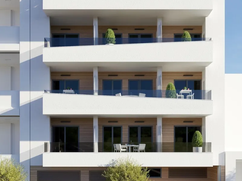 NUEVO PROYECTO "BAHIA CENTER" CON PISCINA COMUNITARIA Y PLAZAS DE GARAJE A 300 METROS DEL MAR ZONA PUERTO