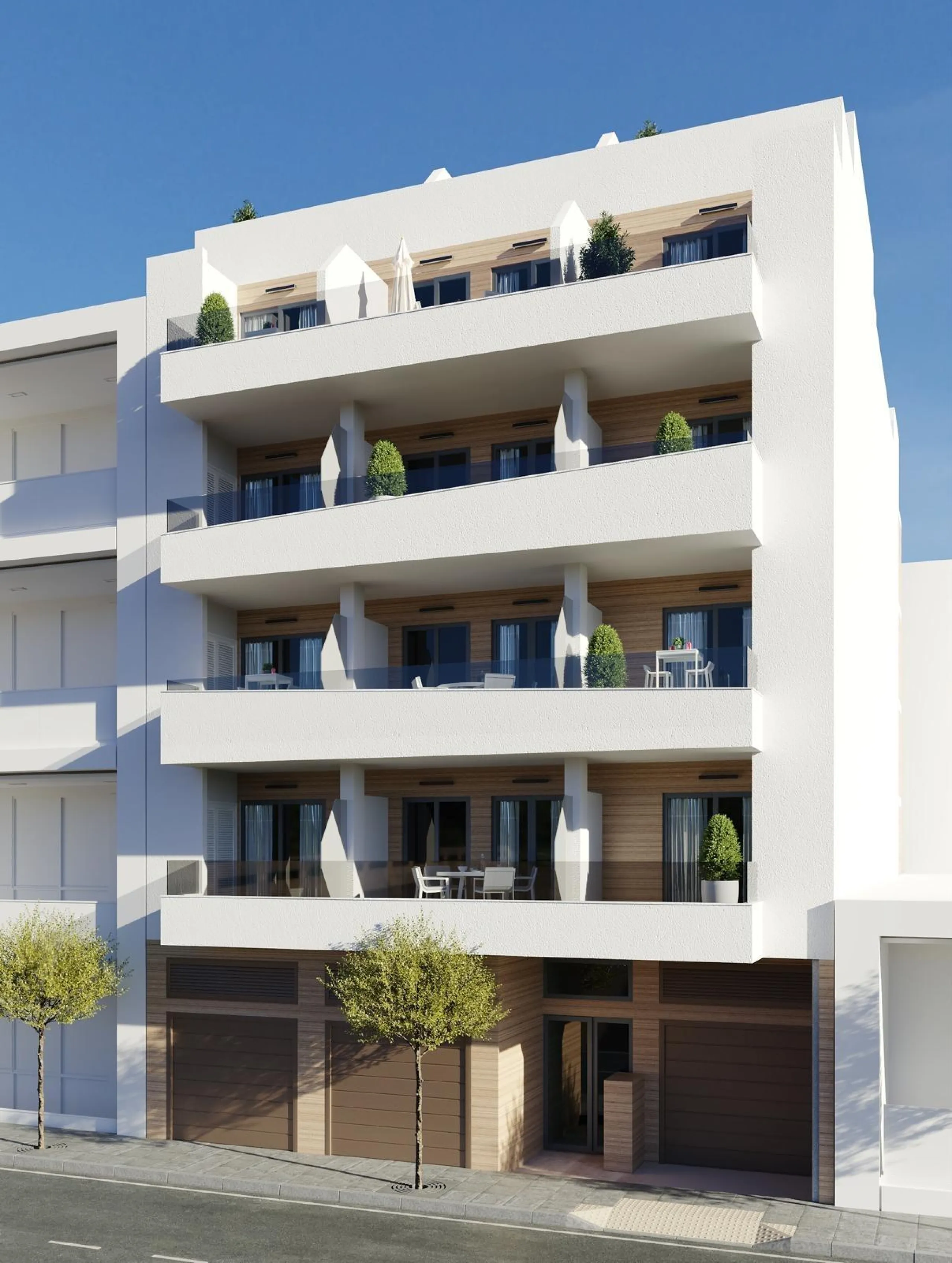 NEW PROJECT "BAHIA CENTER" WITH COMMUNITY POOL AND PARKING SPACES 300 METERS FROM THE BEACH IN TORREVIEJA.