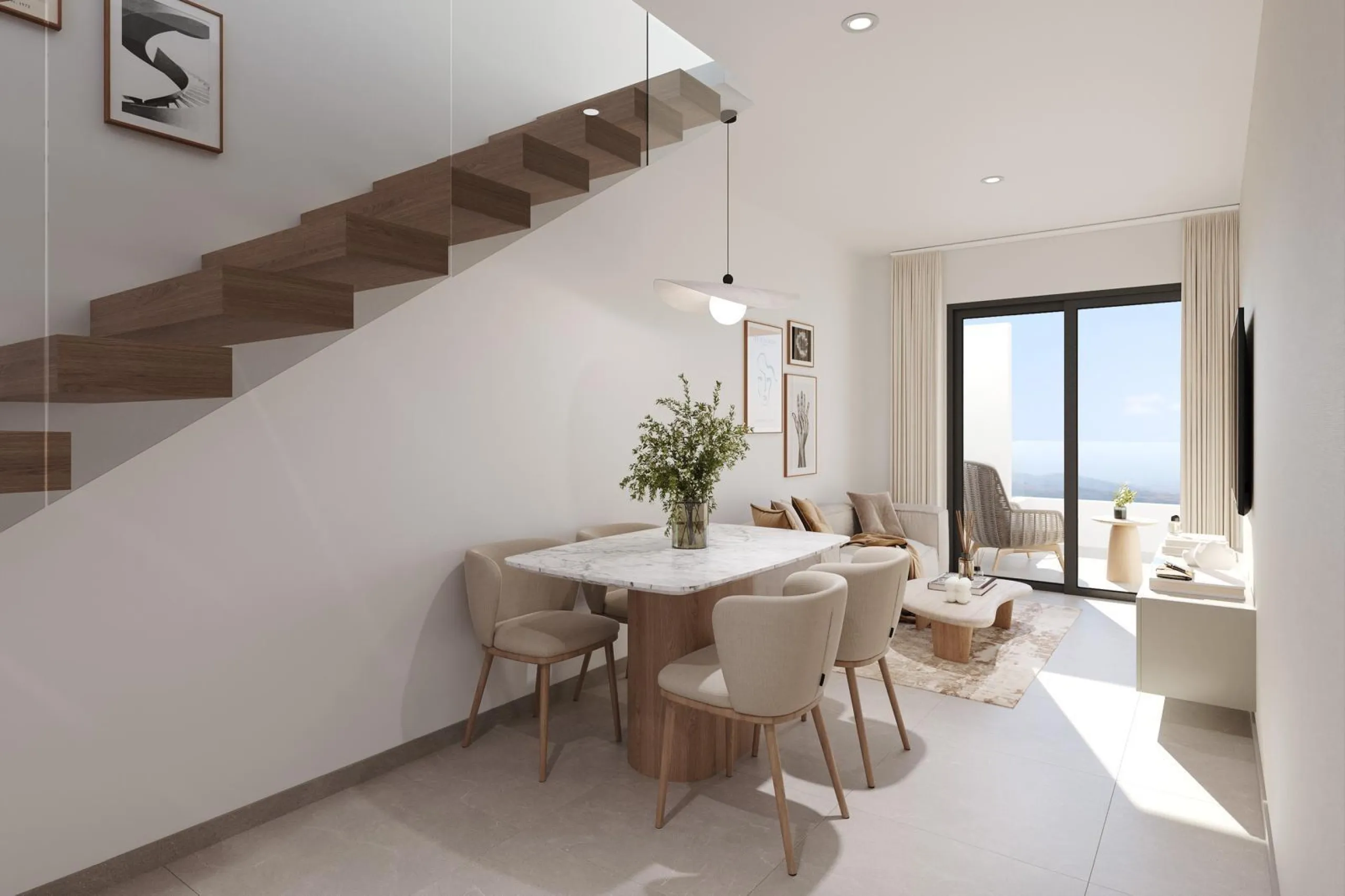 NEW PROJECT "BAHIA CENTER" WITH COMMUNITY POOL AND PARKING SPACES 300 METERS FROM THE BEACH IN TORREVIEJA.