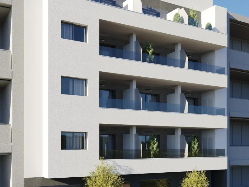 NEW PROJECT "SUN BAY" WITH COMMUNITY POOL AND PARKING SPACES 150 METERS FROM TORREVIEJA BEACH.