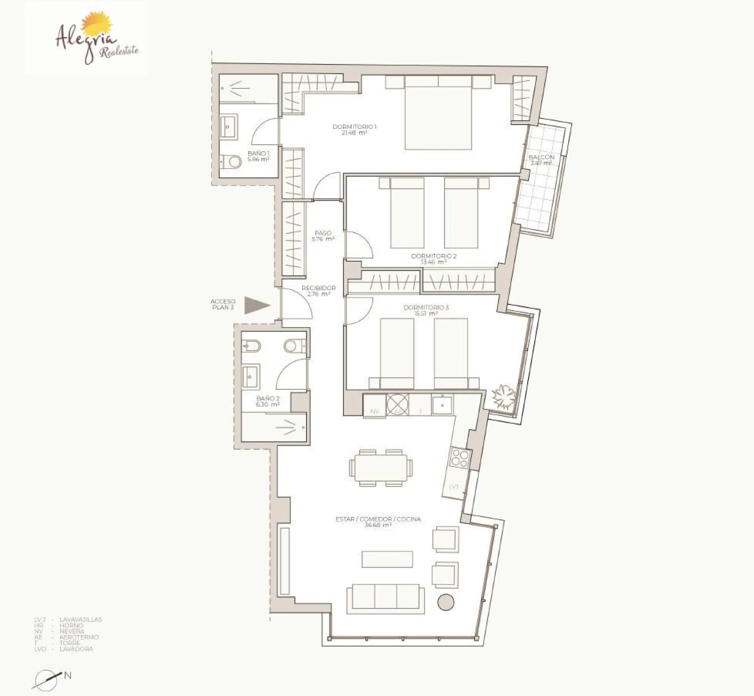 !!! EXCELENTE GRANDE APARTAMENTO DE OBRA NUEVA EN CAMINS AL GRAO