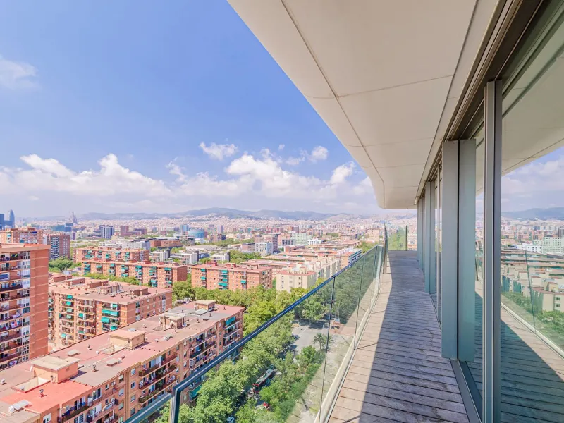 Luxury New Apartment on the First Line of the Sea in Diagonal Mar, Barcelona