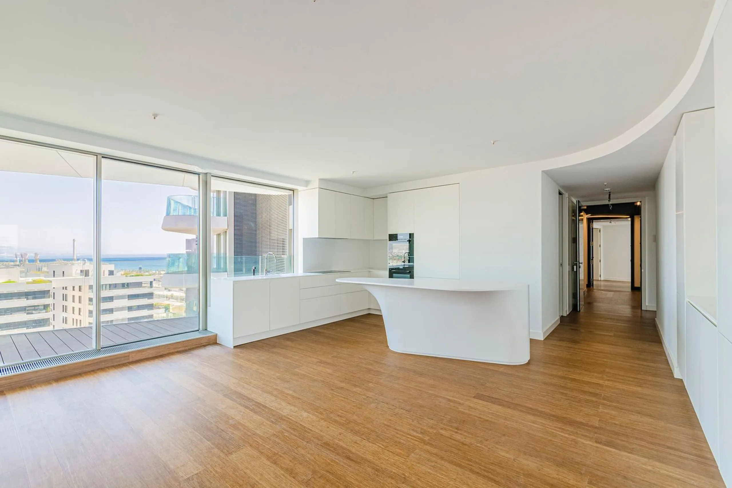 Luxury New Apartment on the First Line of the Sea in Diagonal Mar, Barcelona