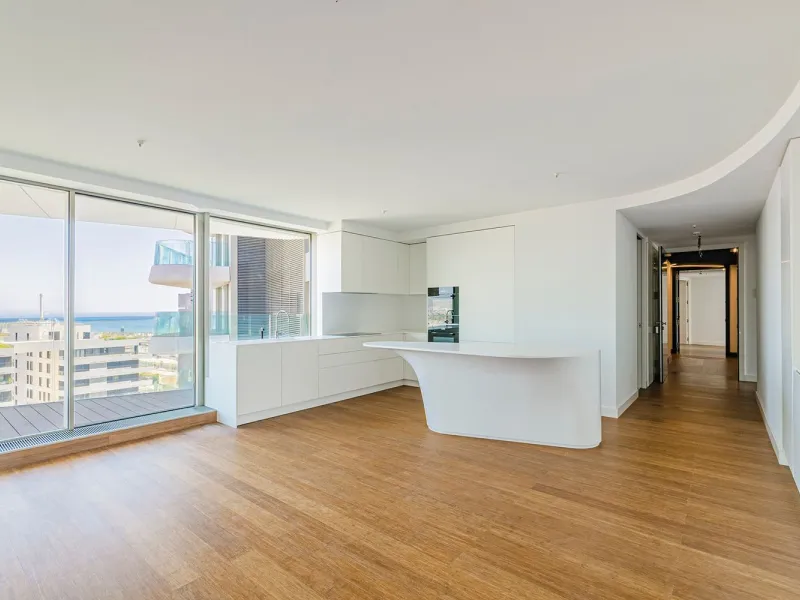 Luxury New Apartment on the First Line of the Sea in Diagonal Mar, Barcelona