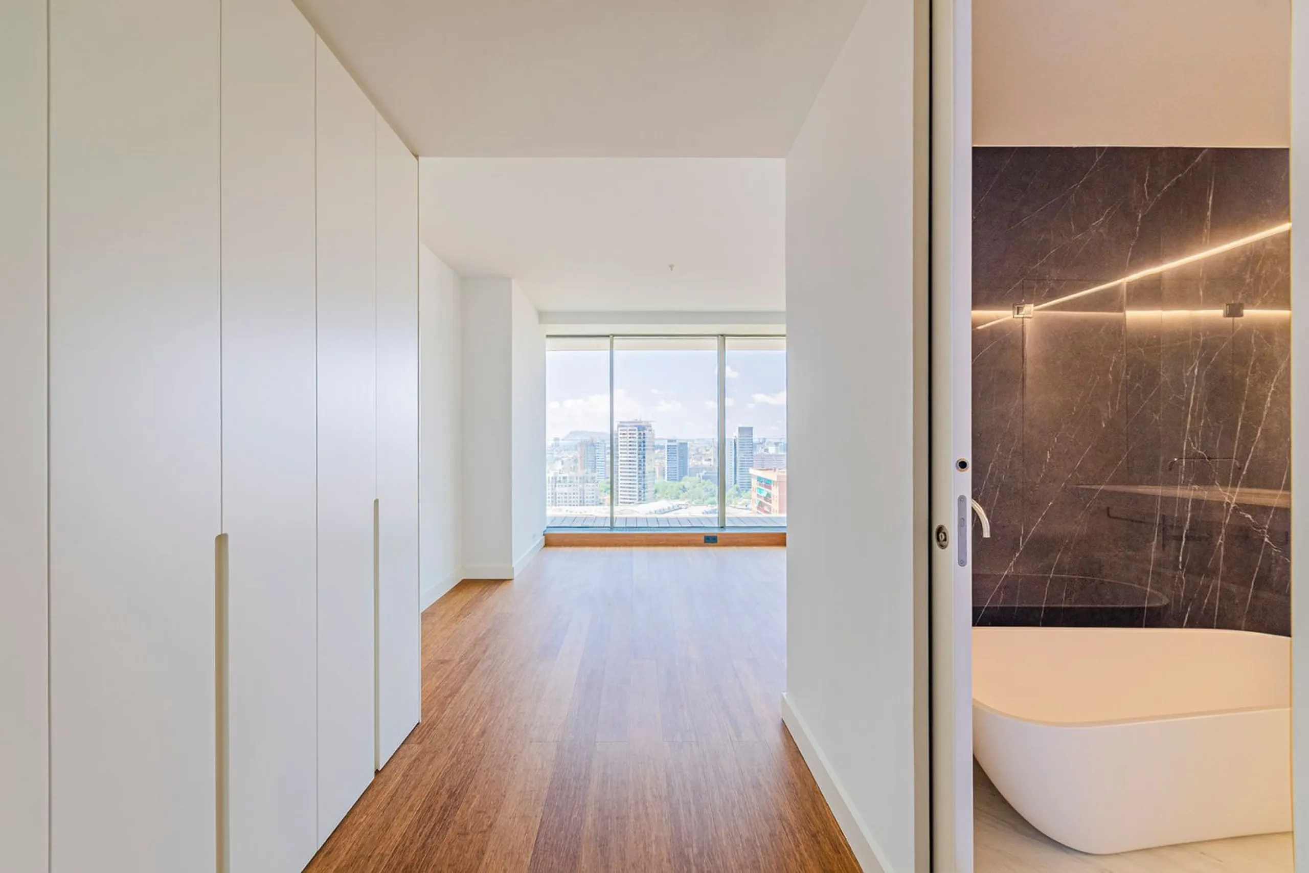 Luxury New Apartment on the First Line of the Sea in Diagonal Mar, Barcelona