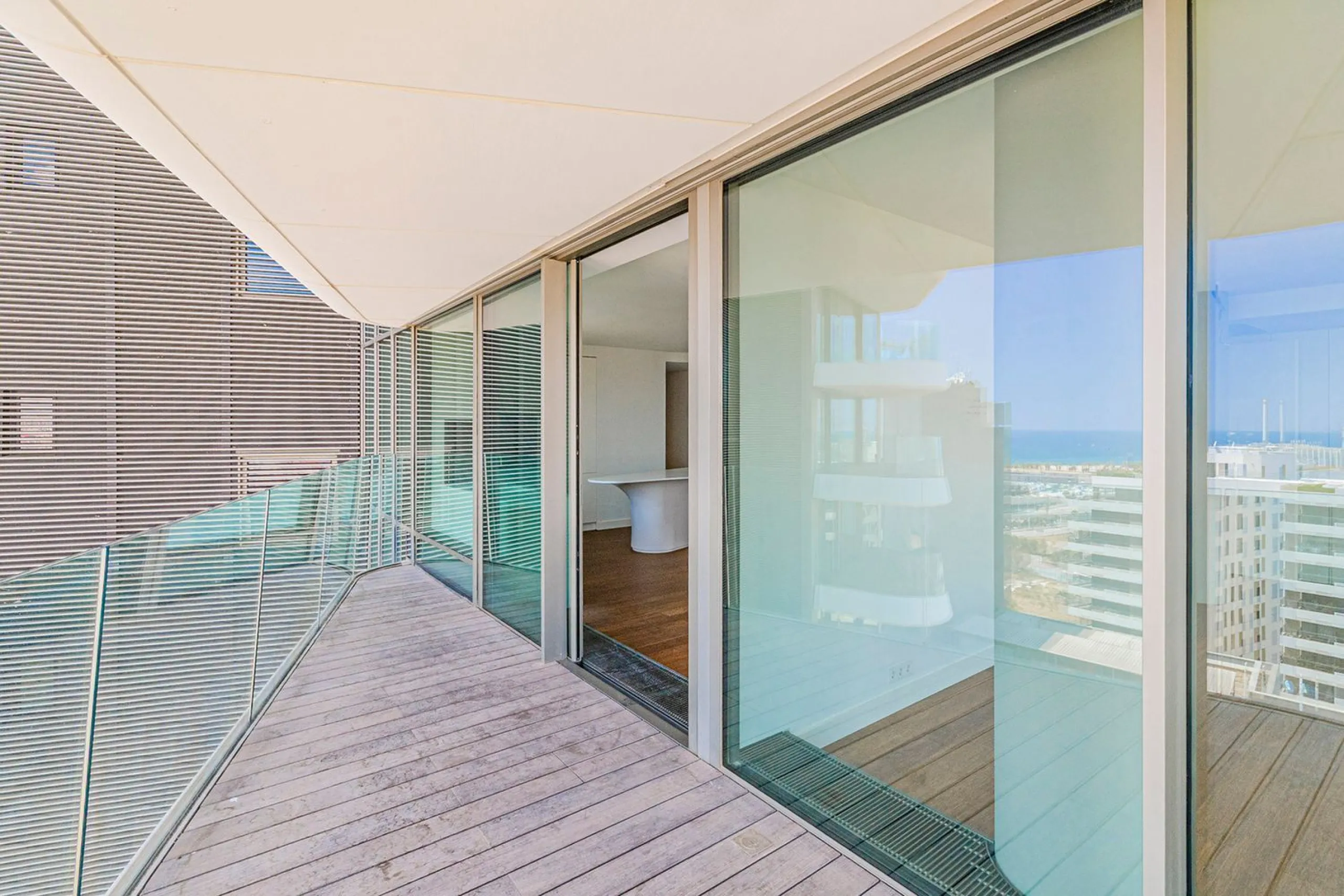 Luxury New Apartment on the First Line of the Sea in Diagonal Mar, Barcelona