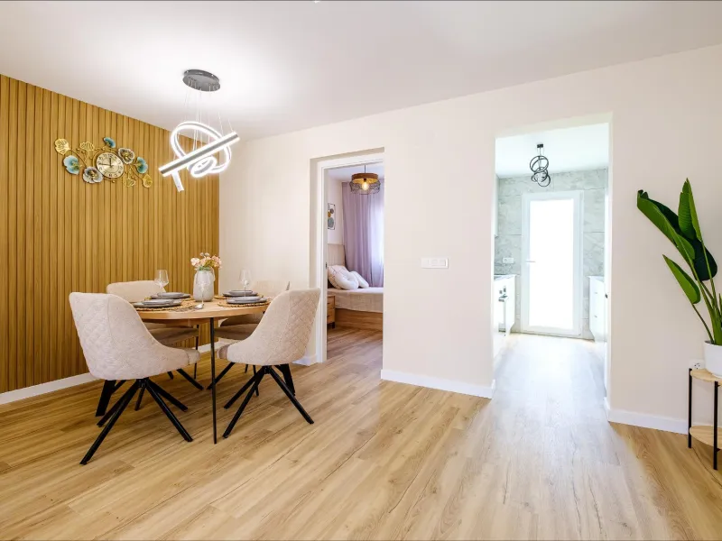 REFORMED TOWNHOUSE WITH SEA VIEWS IN "LAS FILIPINAS" ORIHUELA COSTA. WITH POOL. 3 BEDROOMS. 2 BATHROOMS. WITH A SURFACE OF 84 M2.