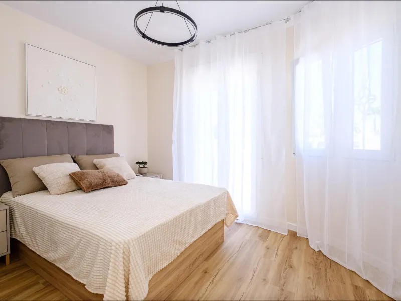 REFORMED TOWNHOUSE WITH SEA VIEWS IN "LAS FILIPINAS" ORIHUELA COSTA. WITH POOL. 3 BEDROOMS. 2 BATHROOMS. WITH A SURFACE OF 84 M2.