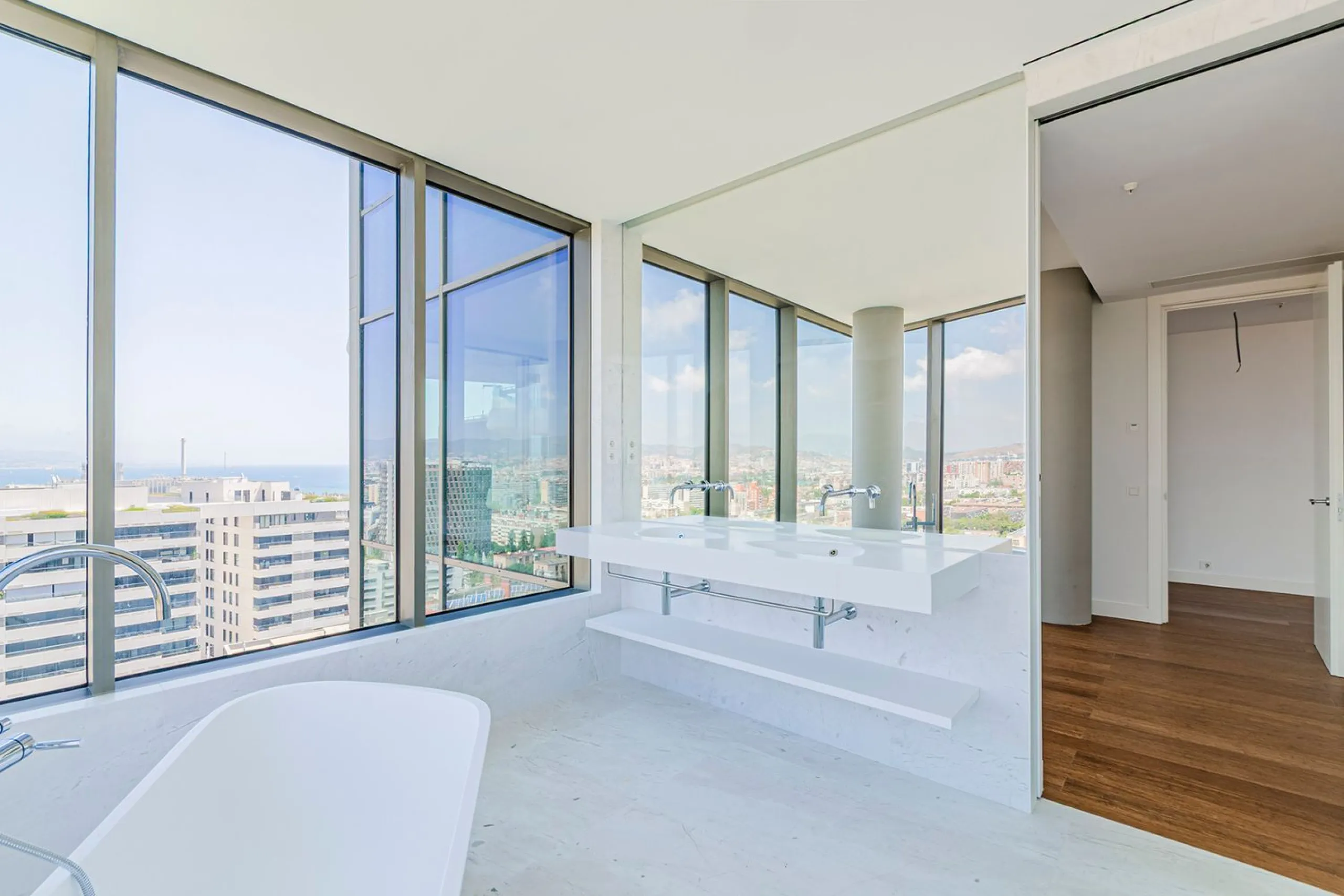 Luxury New Apartment on the First Line of the Sea in Diagonal Mar, Barcelona