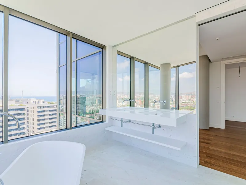 Luxury New Apartment on the First Line of the Sea in Diagonal Mar, Barcelona