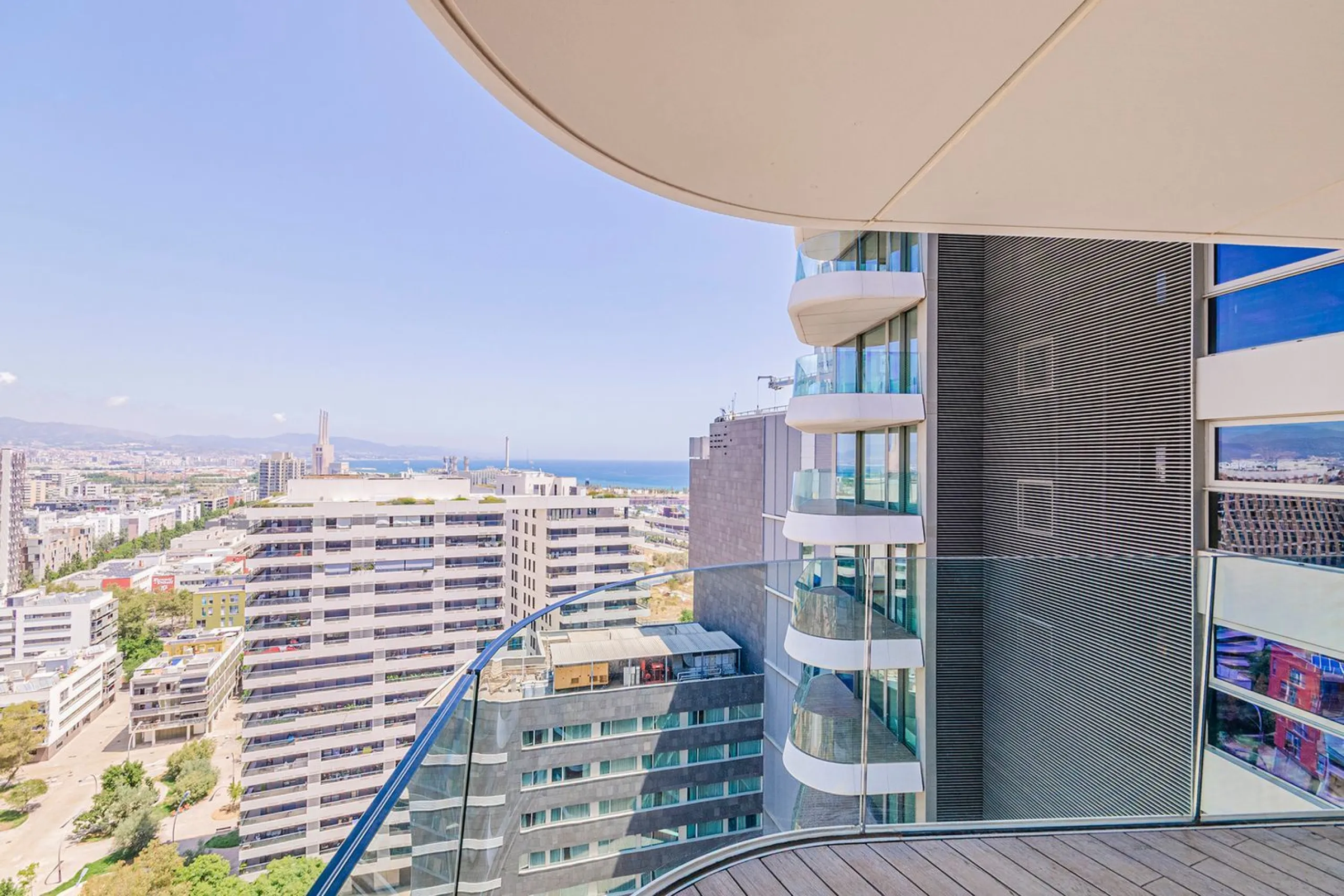 Luxury New Apartment on the First Line of the Sea in Diagonal Mar, Barcelona