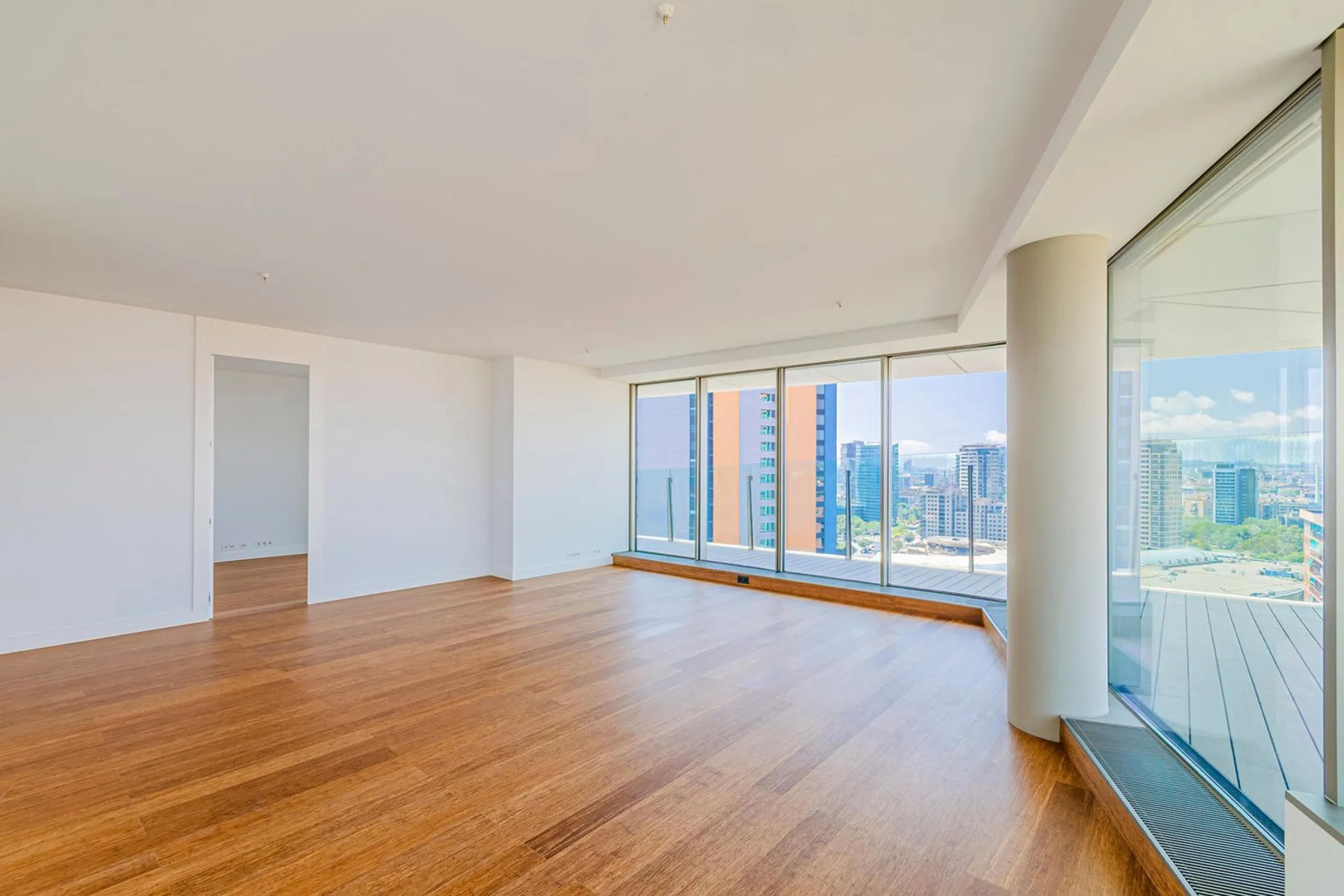 Luxury New Apartment on the First Line of the Sea in Diagonal Mar, Barcelona