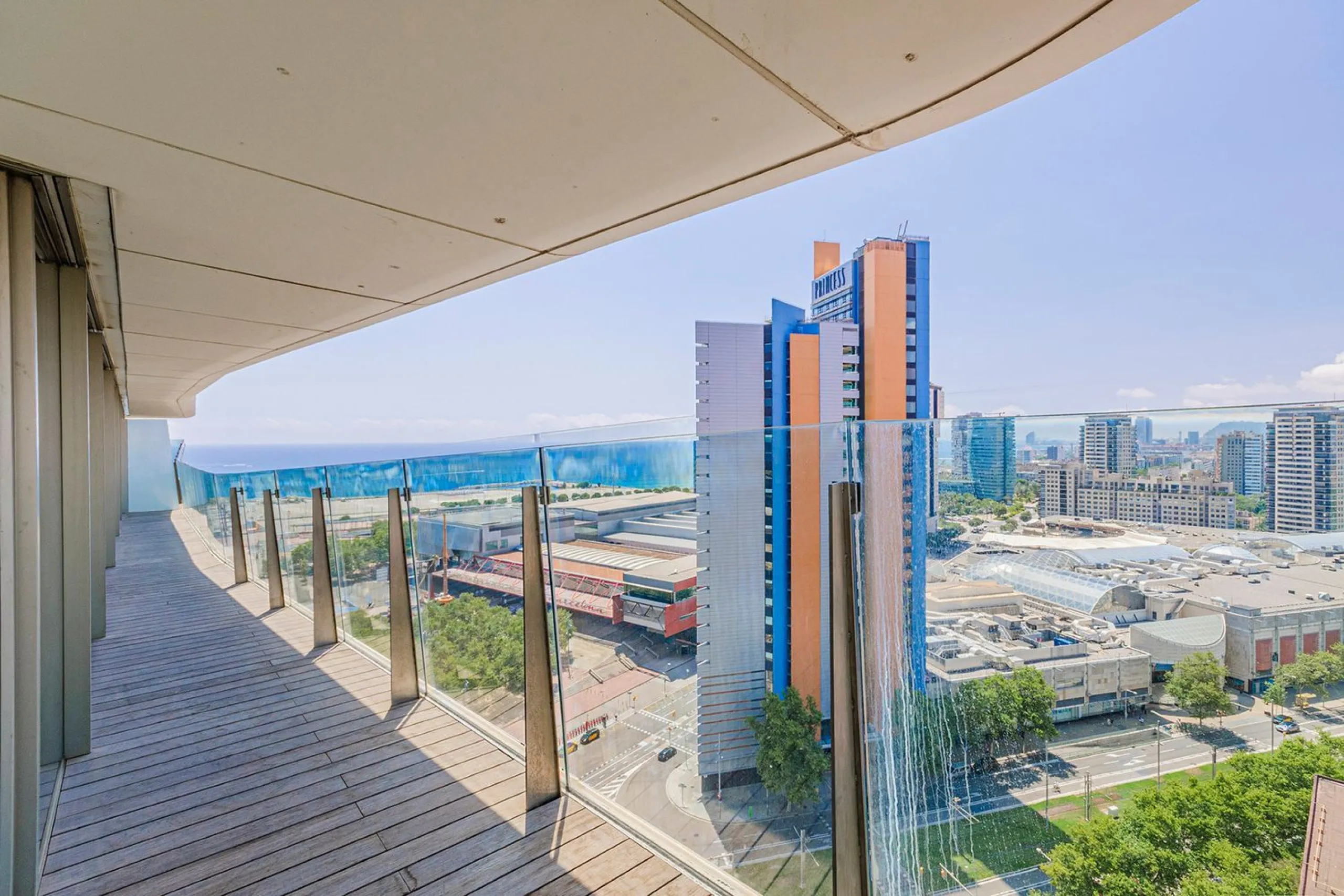 Luxury New Apartment on the First Line of the Sea in Diagonal Mar, Barcelona