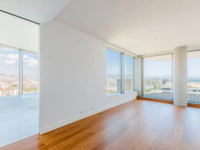 Luxury New Apartment on the First Line of the Sea in Diagonal Mar, Barcelona