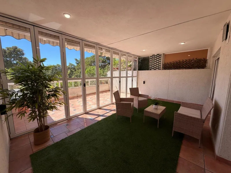 SPECTACULAR HOUSING WITH HUGE TERRACE ON THE FRONT LINE OF GOLF IN PLAYA DE SAN JUAN