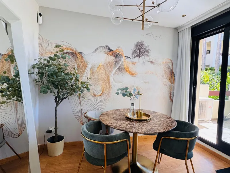 Vollständig renovierte 2-Zimmer-Wohnung mit großer 40-m²-Terrasse – Selwo, Estepona