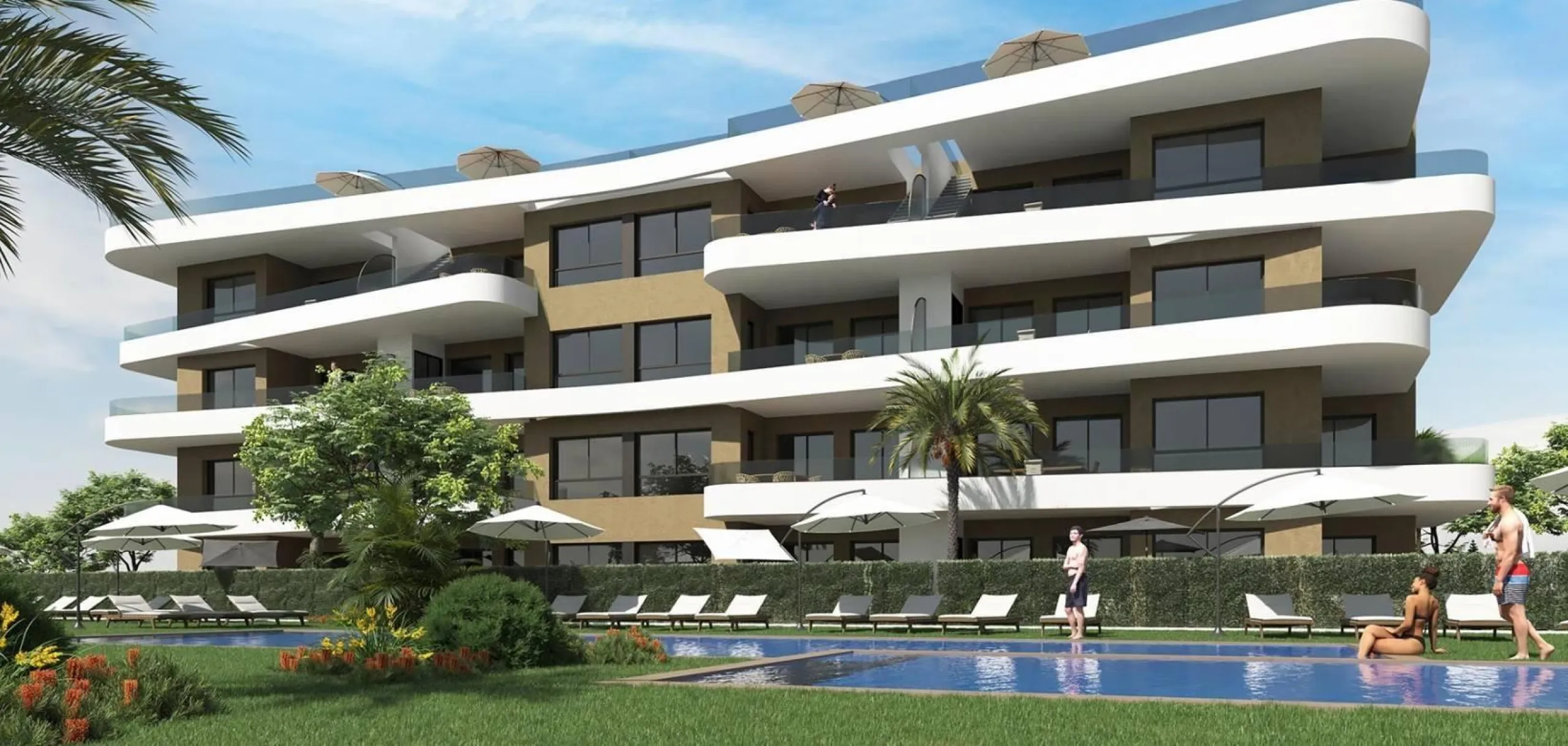 New residential complex located in Punta Prima (Orihuela Costa)