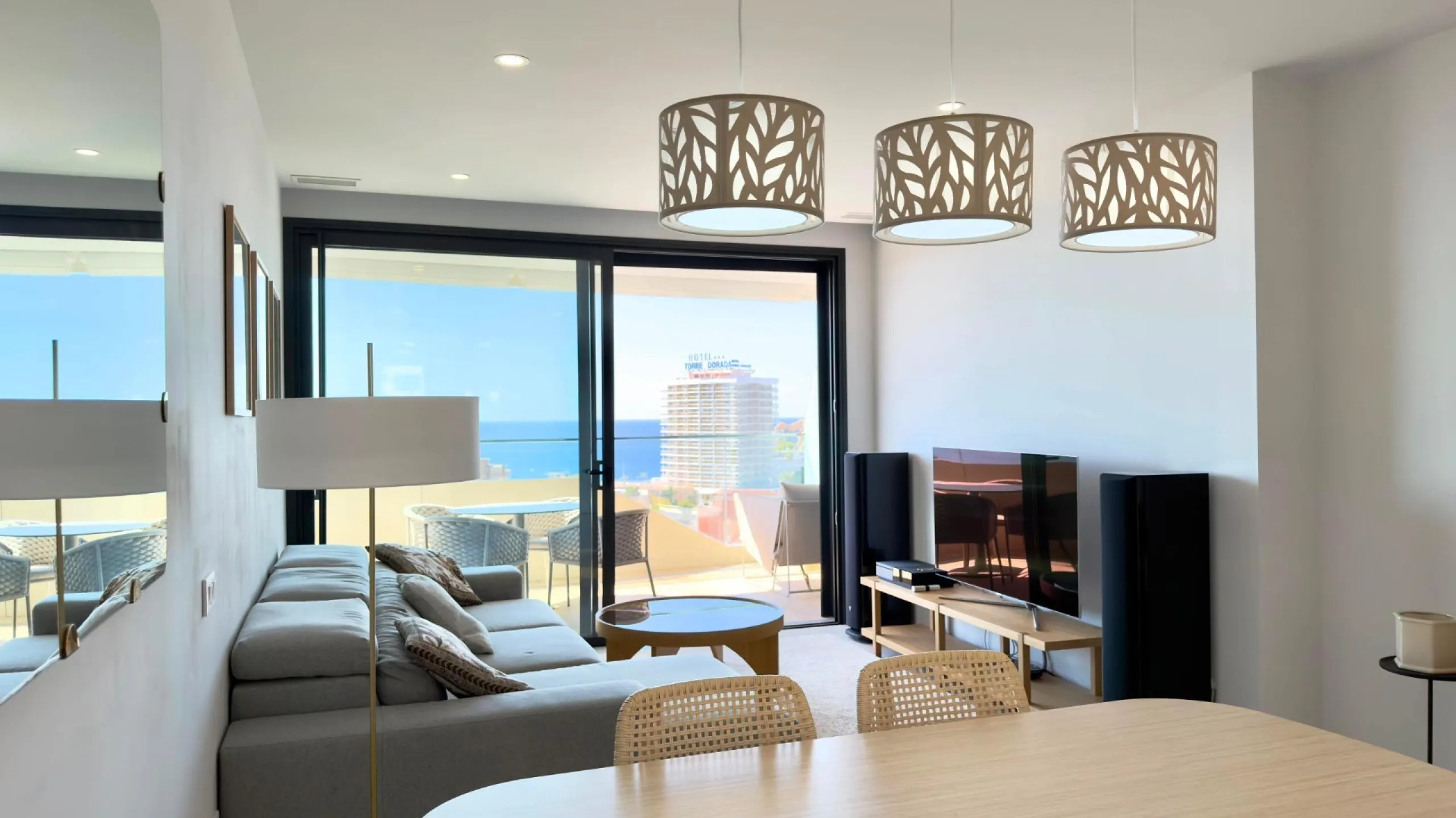 Exclusivo apartamento en Benidorm Beach listo para entrar a vivir