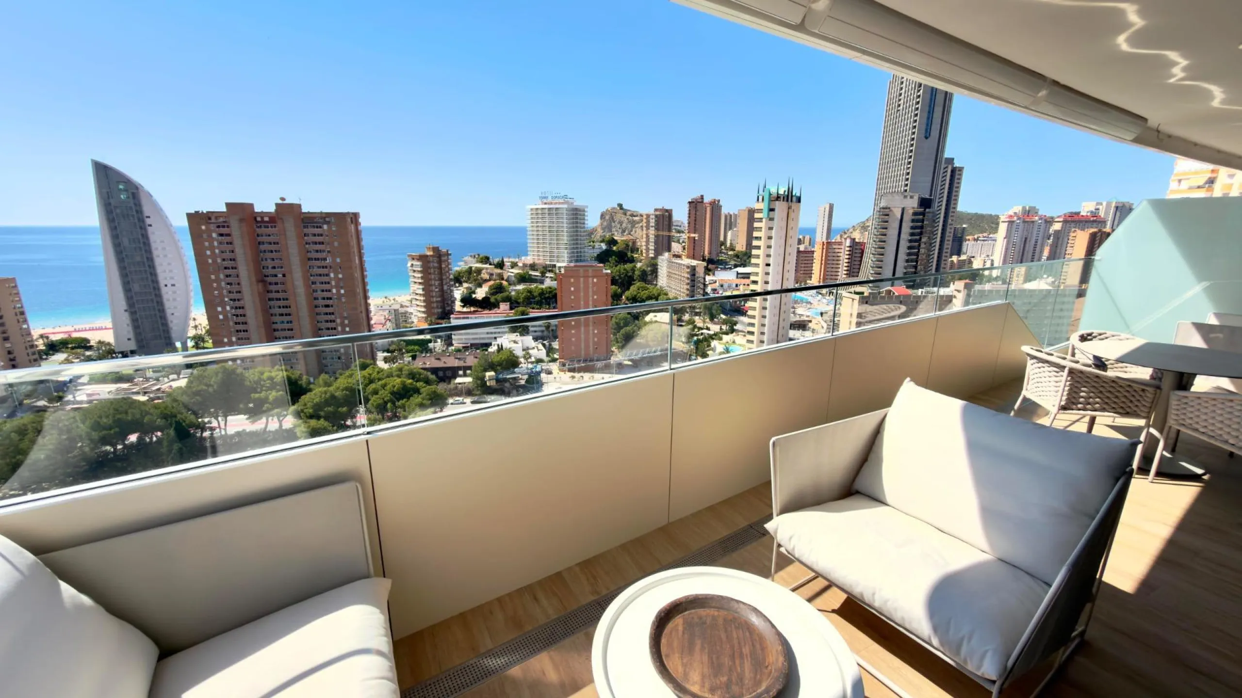 Exclusivo apartamento en Benidorm Beach listo para entrar a vivir