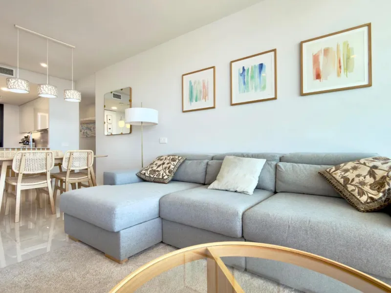 Exclusivo apartamento en Benidorm Beach listo para entrar a vivir