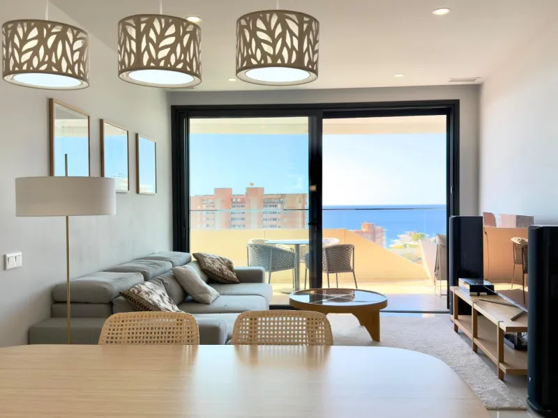 Exclusivo apartamento en Benidorm Beach listo para entrar a vivir