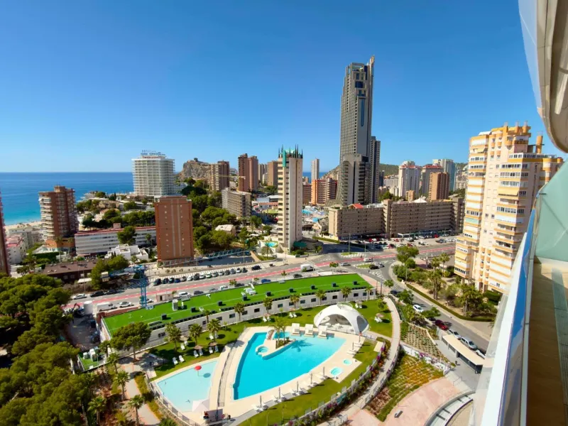 Exclusivo apartamento en Benidorm Beach listo para entrar a vivir
