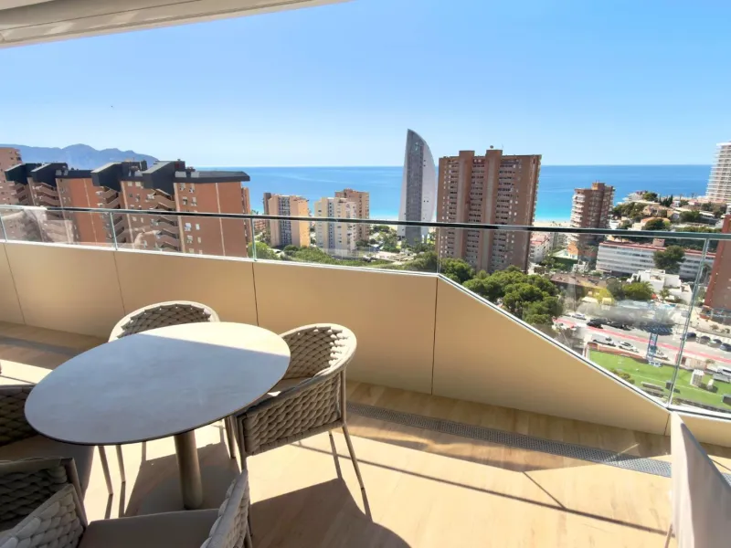 Exclusivo apartamento en Benidorm Beach listo para entrar a vivir
