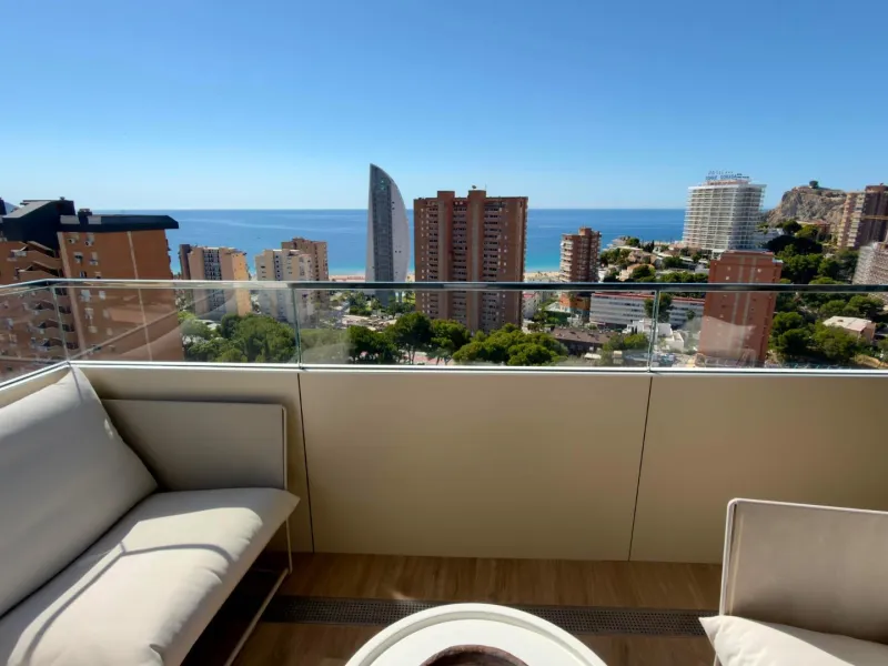 Exclusivo apartamento en Benidorm Beach listo para entrar a vivir