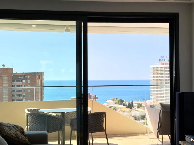 Exclusivo apartamento en Benidorm Beach listo para entrar a vivir