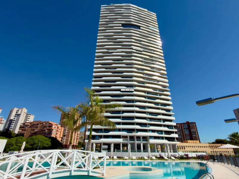 Exclusivo apartamento en Benidorm Beach listo para entrar a vivir
