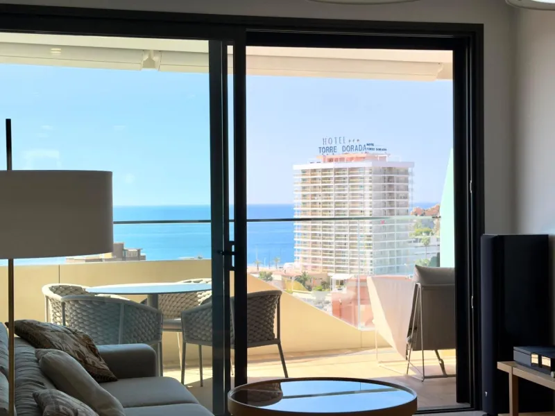 Exclusivo apartamento en Benidorm Beach listo para entrar a vivir