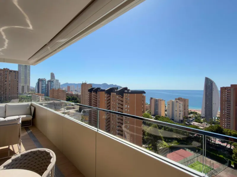 Exclusivo apartamento en Benidorm Beach listo para entrar a vivir
