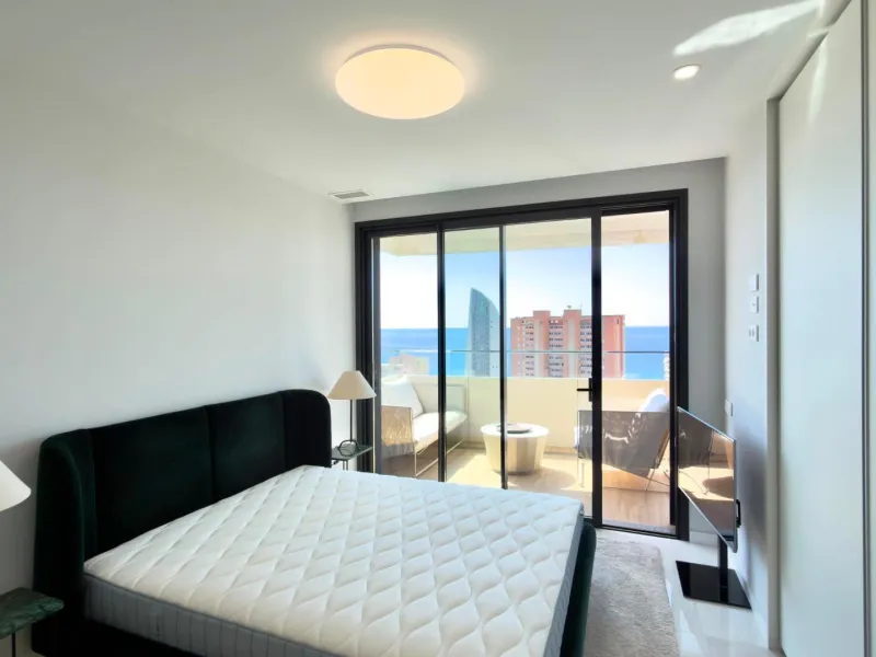 Exclusivo apartamento en Benidorm Beach listo para entrar a vivir