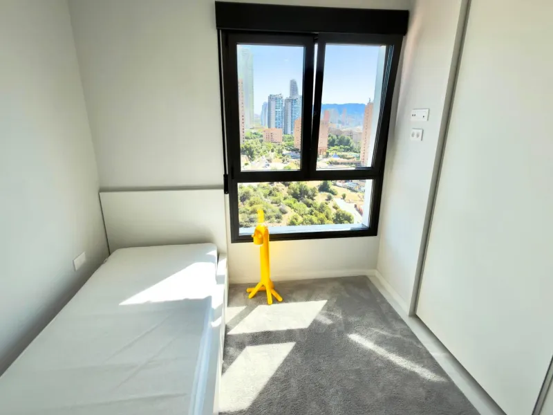 Exclusivo apartamento en Benidorm Beach listo para entrar a vivir