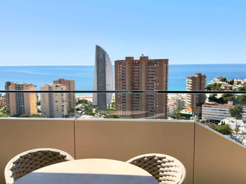 Exclusivo apartamento en Benidorm Beach listo para entrar a vivir
