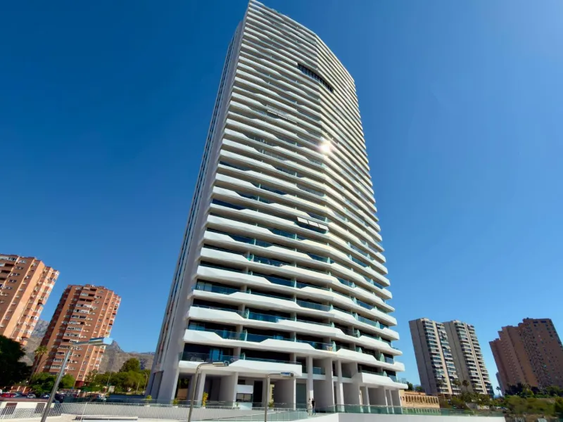 Exclusivo apartamento en Benidorm Beach listo para entrar a vivir