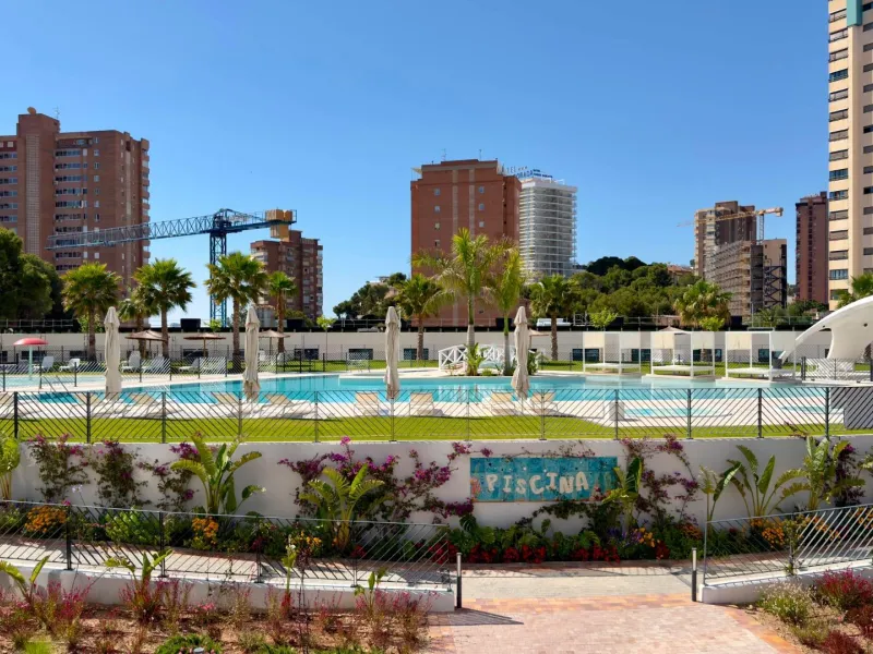 Exclusivo apartamento en Benidorm Beach listo para entrar a vivir