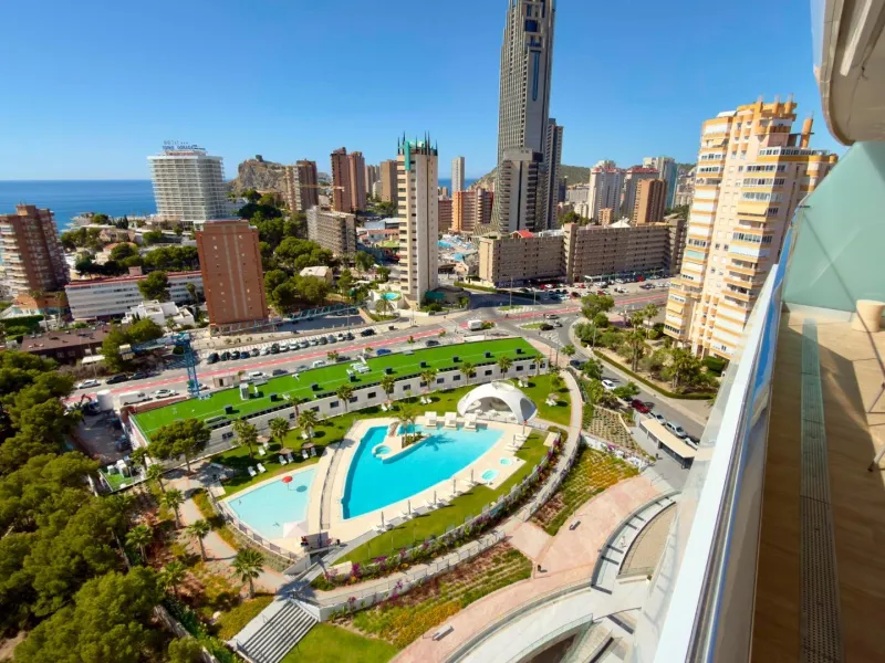 Exclusivo apartamento en Benidorm Beach listo para entrar a vivir
