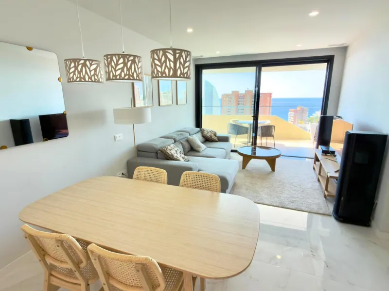 Exclusivo apartamento en Benidorm Beach listo para entrar a vivir