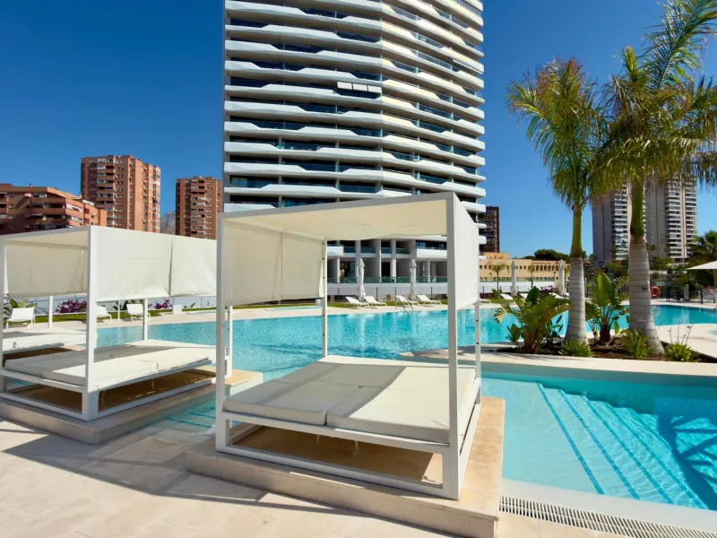 Exclusivo apartamento en Benidorm Beach listo para entrar a vivir