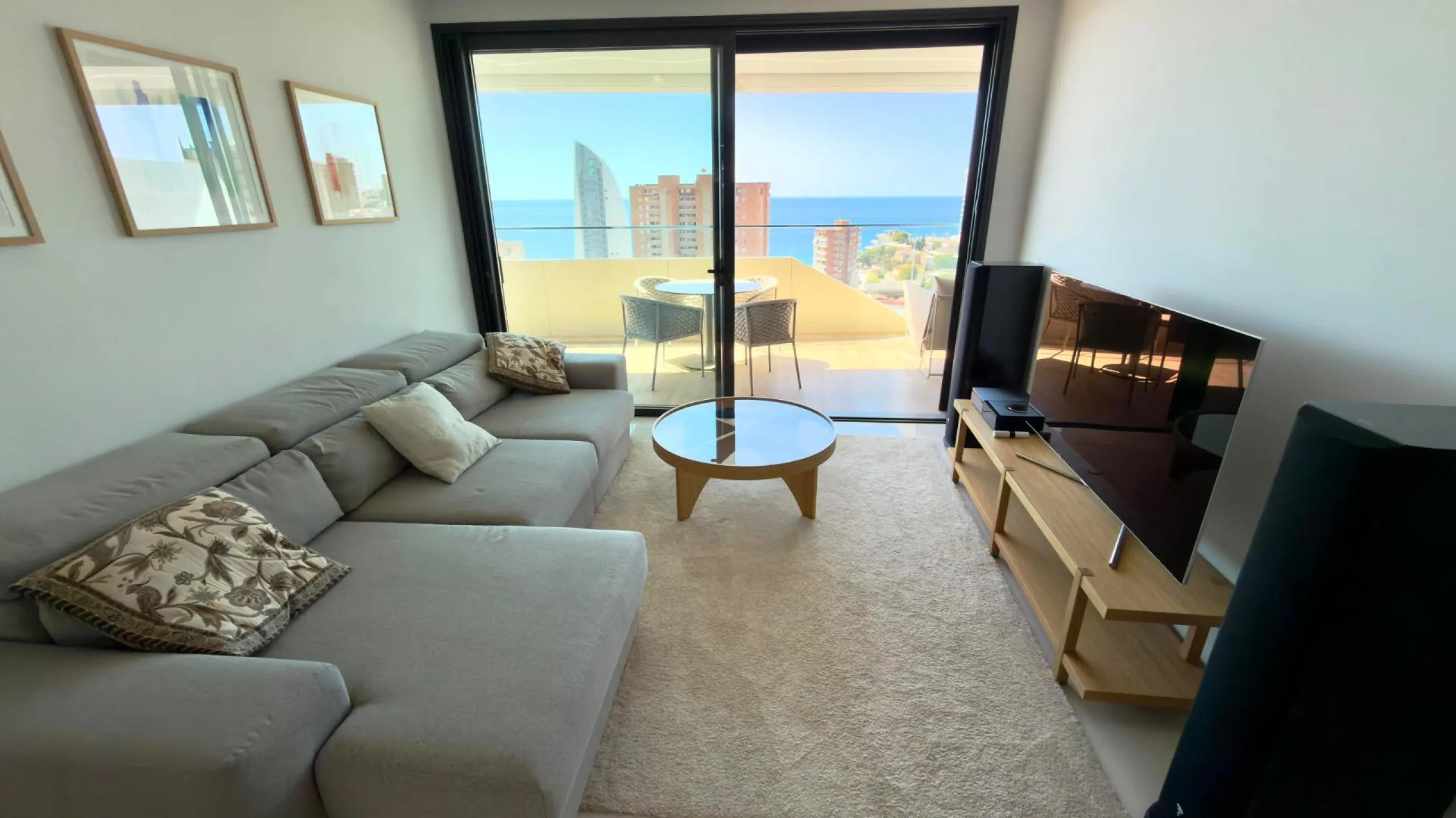 Exclusivo apartamento en Benidorm Beach listo para entrar a vivir