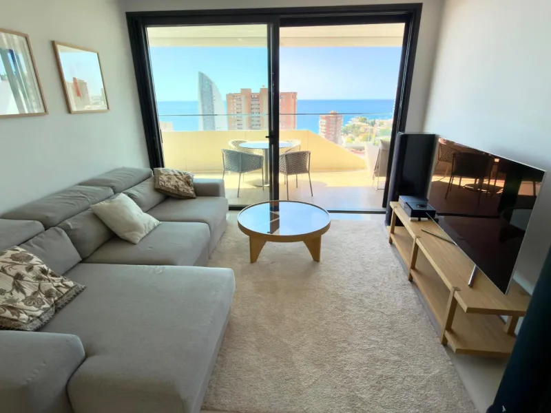 Exclusivo apartamento en Benidorm Beach listo para entrar a vivir