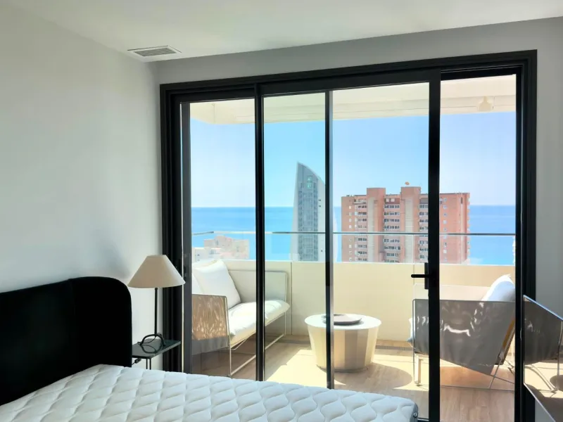 Exclusivo apartamento en Benidorm Beach listo para entrar a vivir
