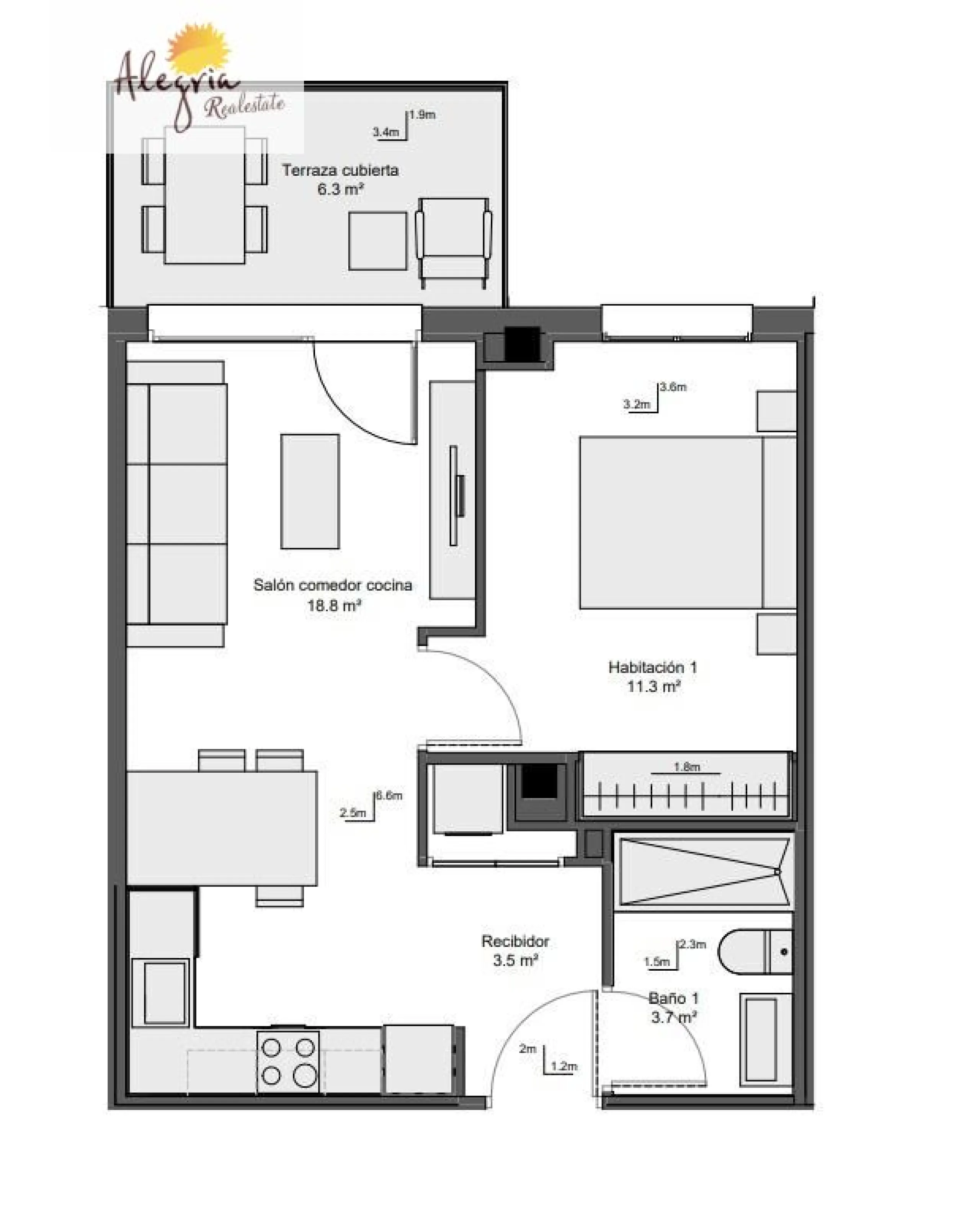 !!! EXCELENTE NUEVO RESIDENCIAL EN PATERNA